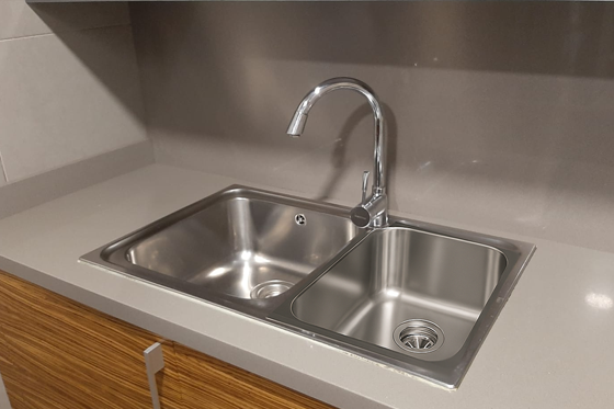 Proceso reforma integral Instalación de fregadera